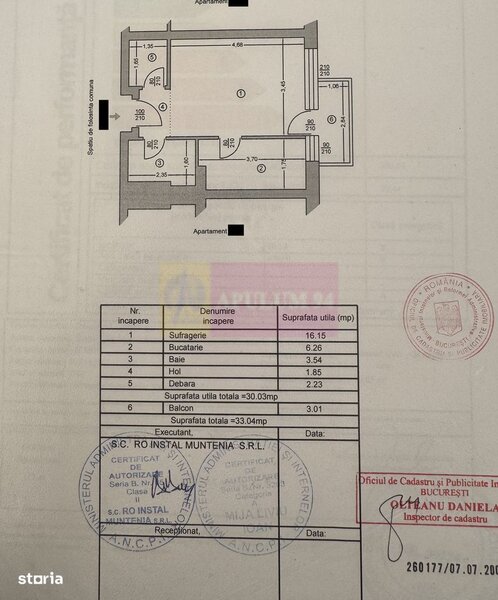 Garsoniera cu balcon Complexul Rasarit de Soare, Titan